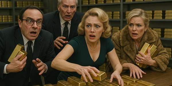 Ultra-Rich Gold Buying Panic Mode
